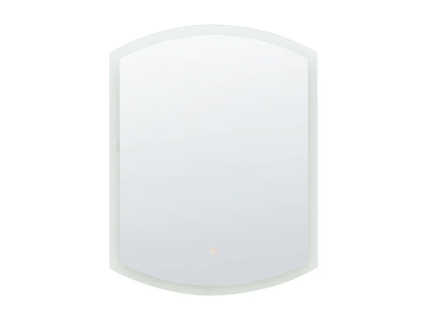 Modern LED Wandspiegel Badezimmer Schlafzimmerø 78 cm Silber Beziers