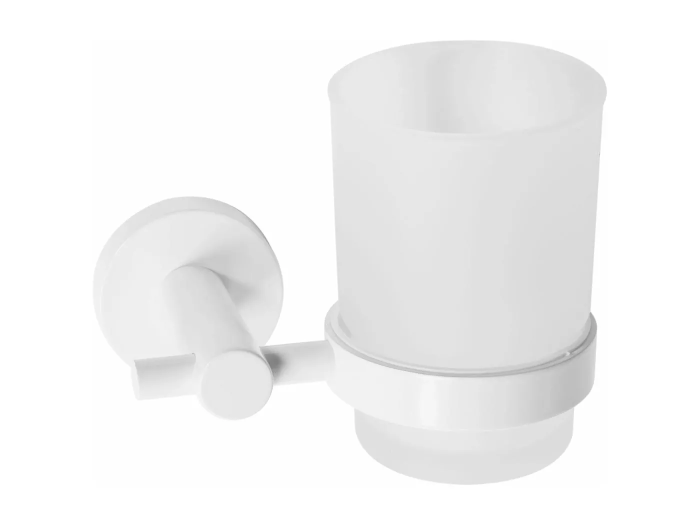 Badezimmer-Becher Rea 322233B White