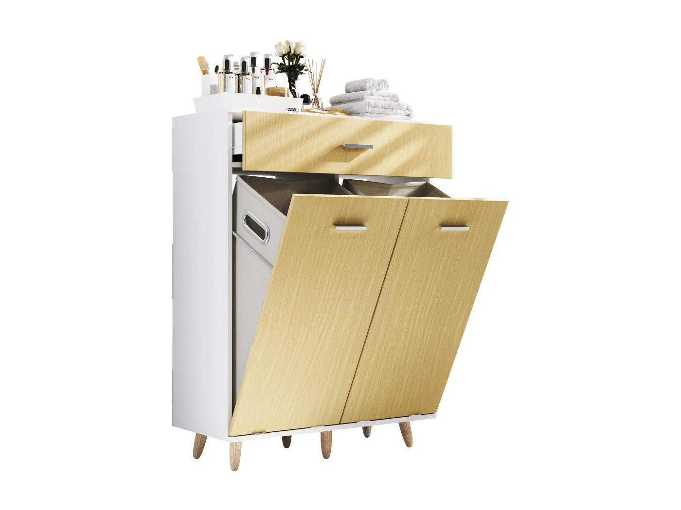 Wäscheschrank Wäschetruhe Wäschebox Landos M