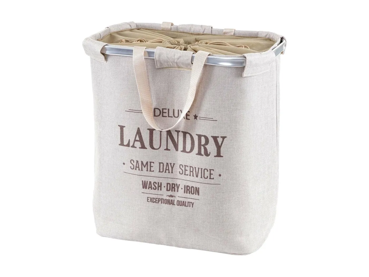 Wäschesammler MCW-C34, Beige