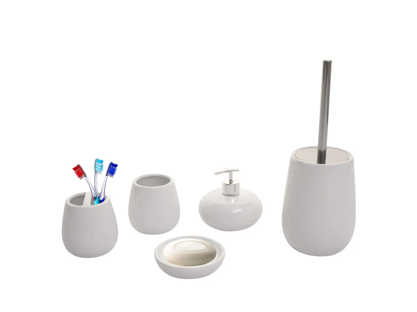 Badset MCW-C72 (5-teilig), Weiß