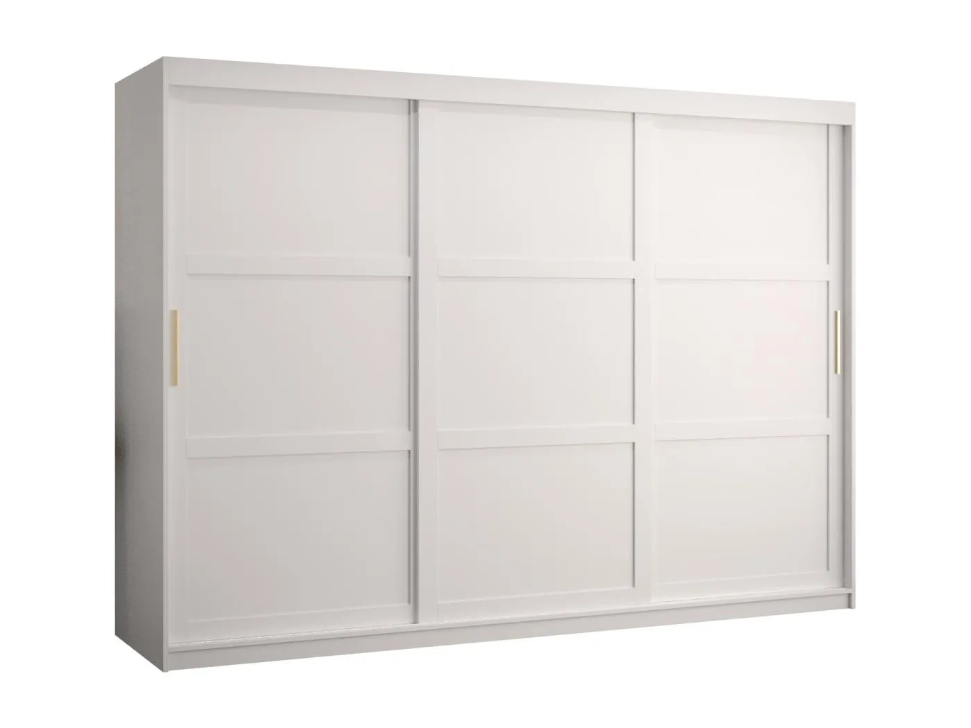 Schwebetürenschrank Ramiro 1 200/250/62 ( Weiß)