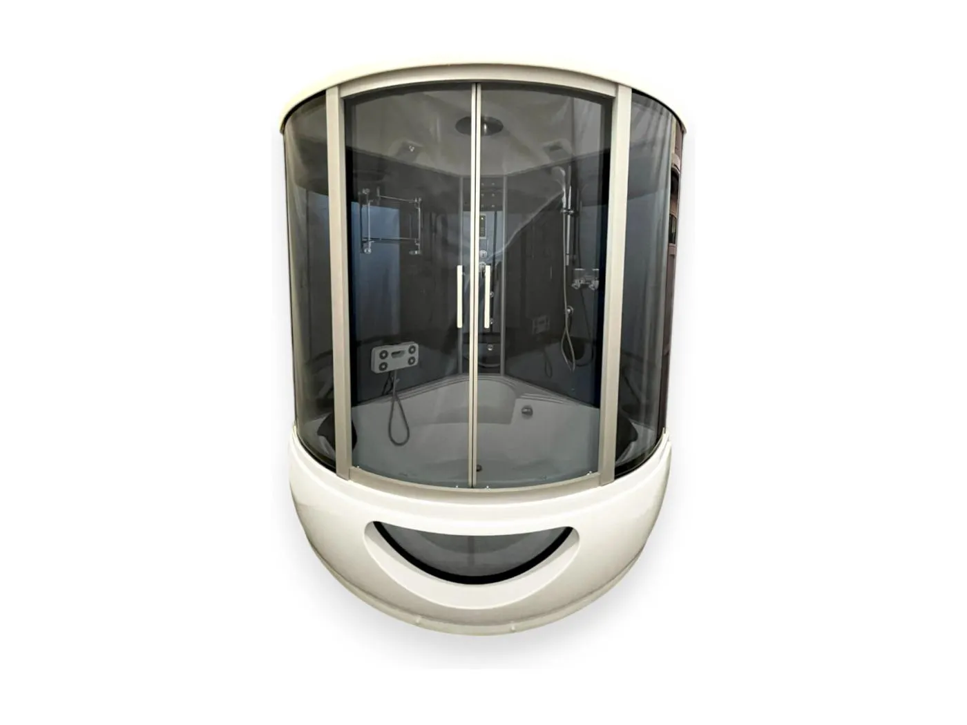 Eck Hydromassage Wanne-Dusche 150 x 150 cm – Aphrodite