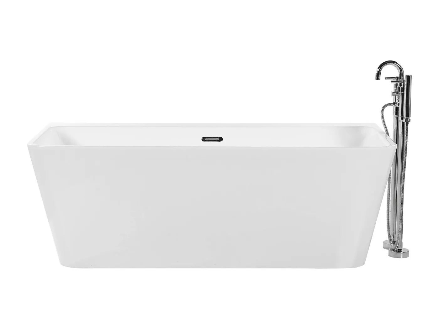Badewanne HASSEL 170 x 80 cm Weiss
