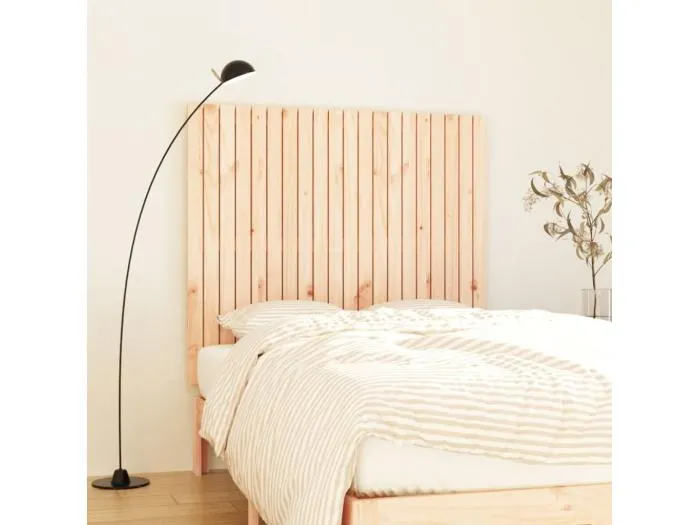 Wand-Kopfteil für Bett | Bett-Kopfteil 127,5x3x110 cm Massivholz Kiefer -MN747895
