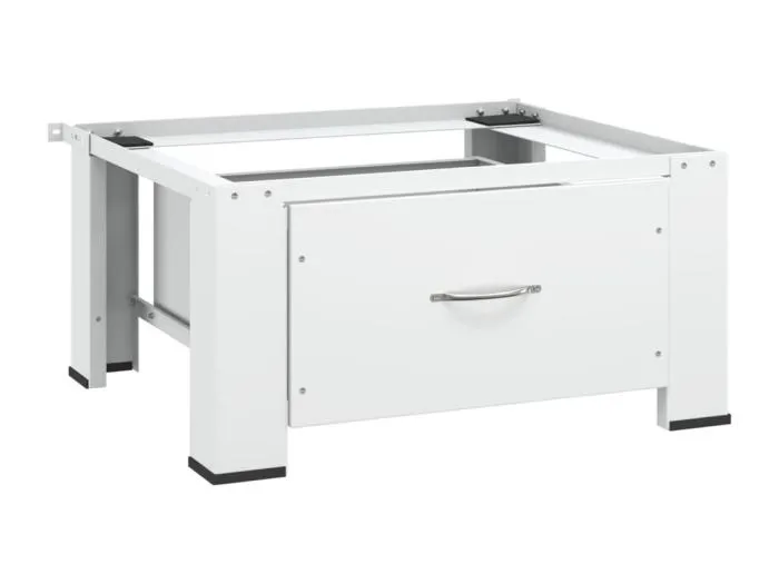 Waschmaschinen-Untergestell mit Schublade Weiß