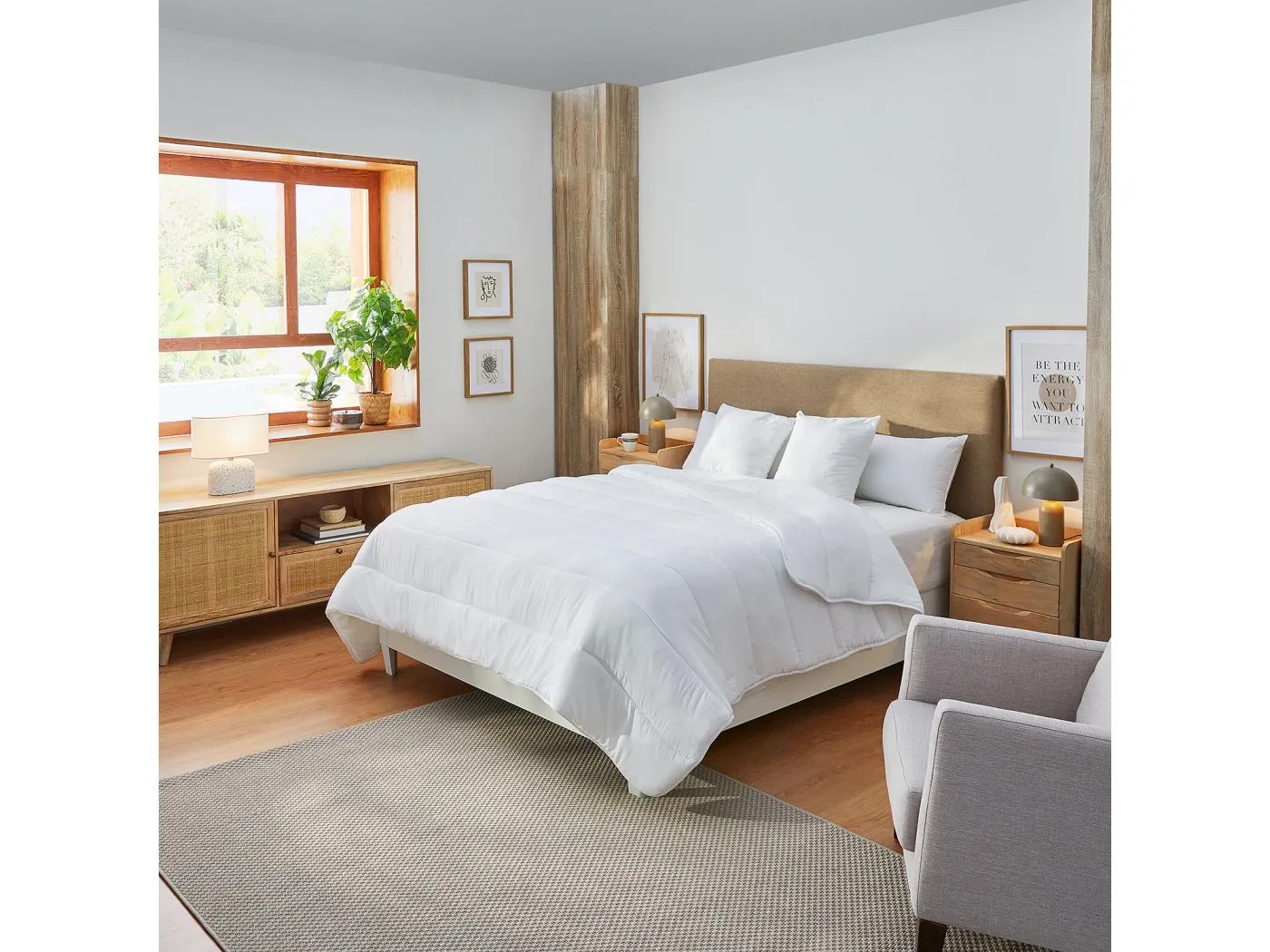 Bettdecke aus Aloe Vera-Faser, 300 g, für Herbst/Winter