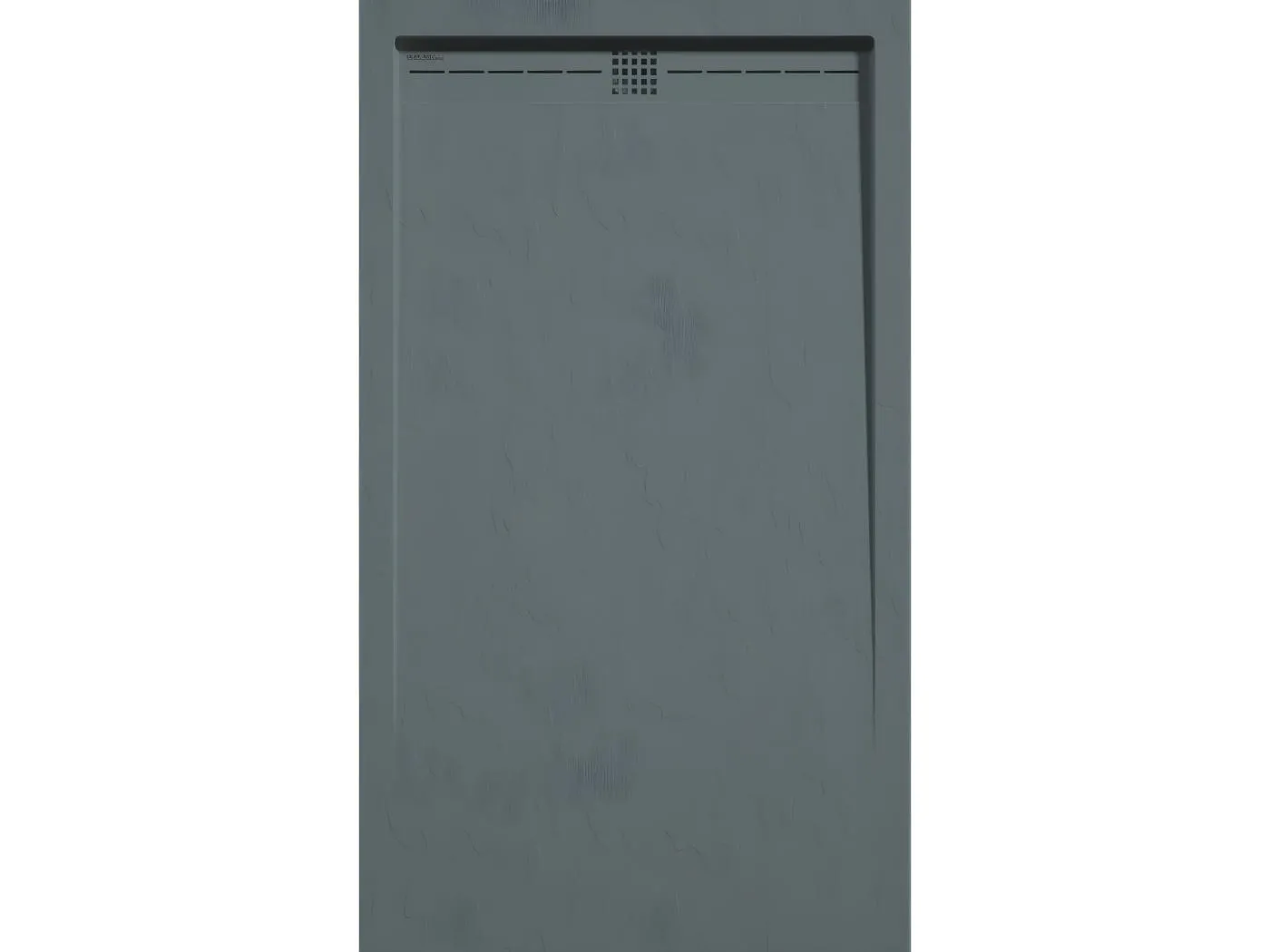 Mineralguss-Duschwanne extra flach ARCO Schieferoptik ANTHRAZIT 70x200 cm