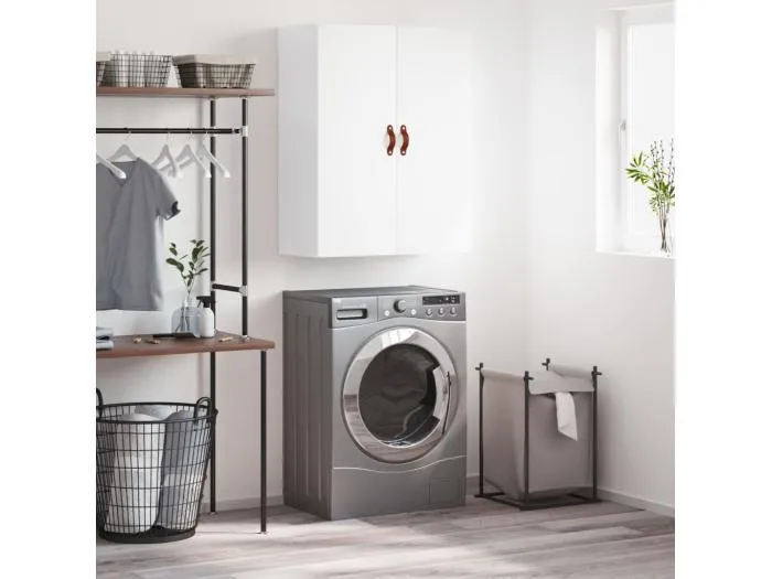 Wandschrank,Wandhängeschrank Weiß 69,5x34x90 cm -gkd617057