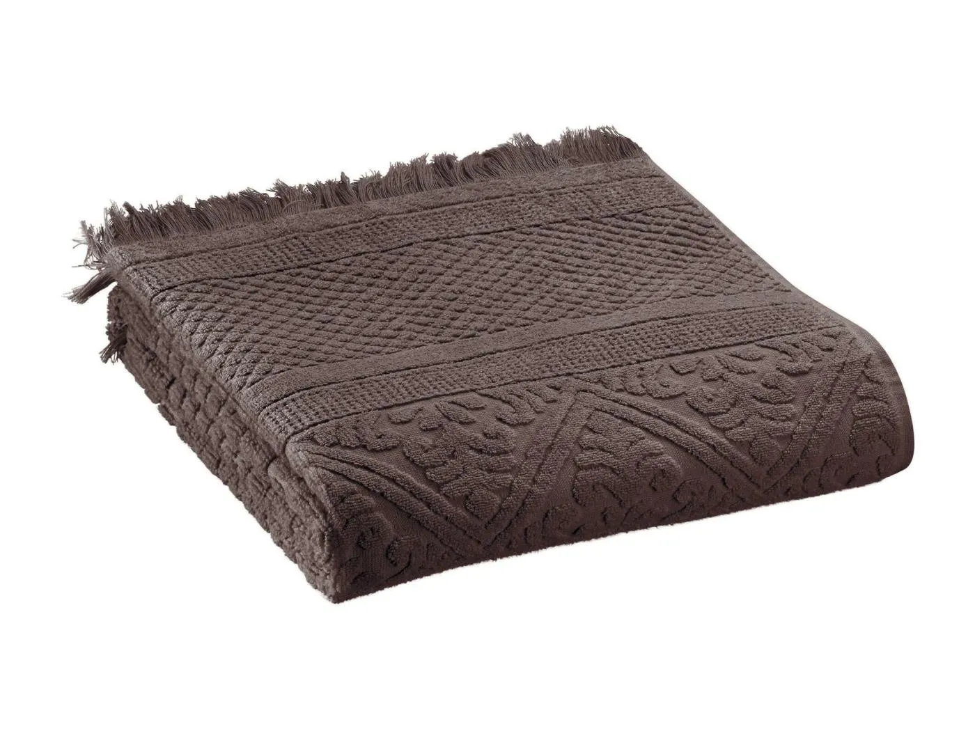 Handtuch Zoé Ebenbraun 50 x 100 cm