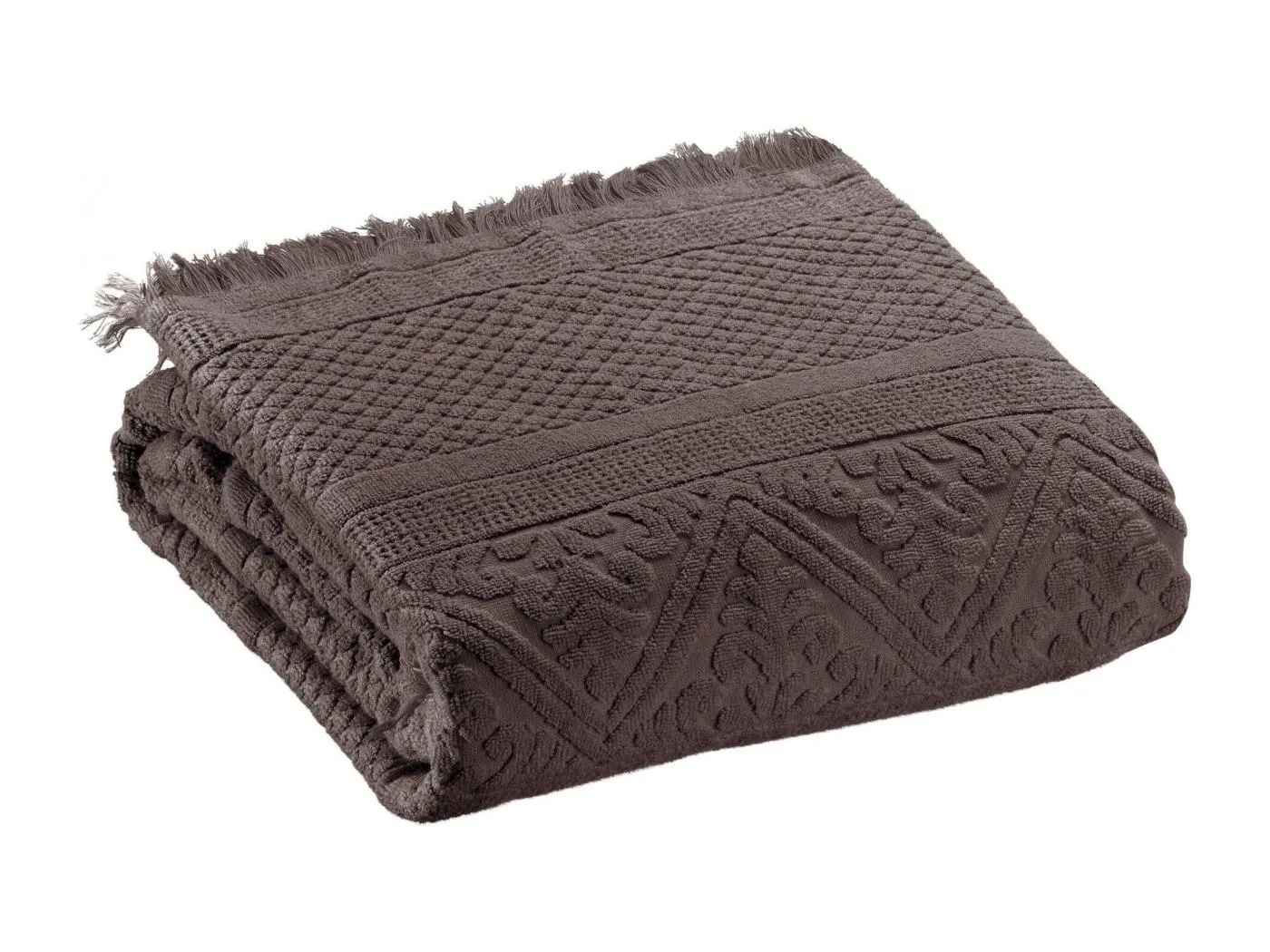 Zoé Badetuch Ebenbraun 100 x 180 cm