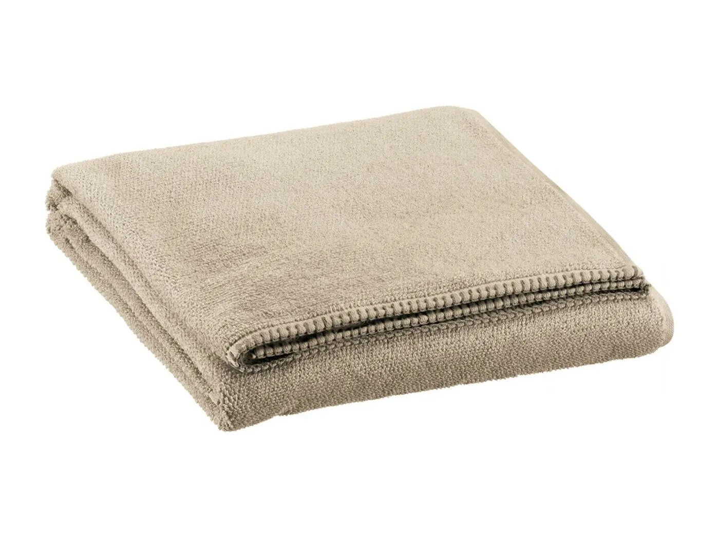 Badehandtuch Bora Kieselsteingrau 90 x 150 cm