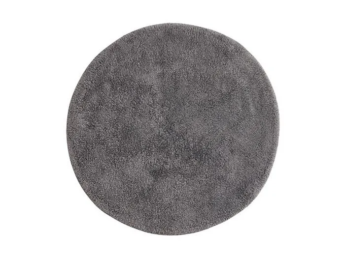 Valle Badematte Ø60cm dunkel grau.