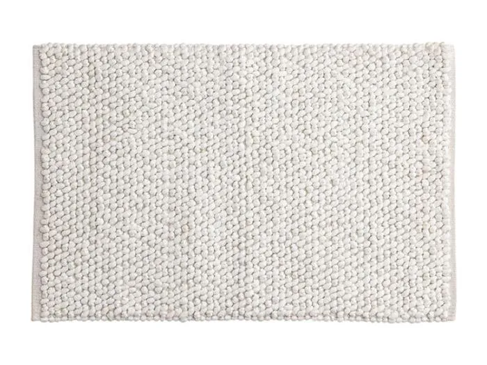 Wilmer Badematte 80x50cm Weiß.