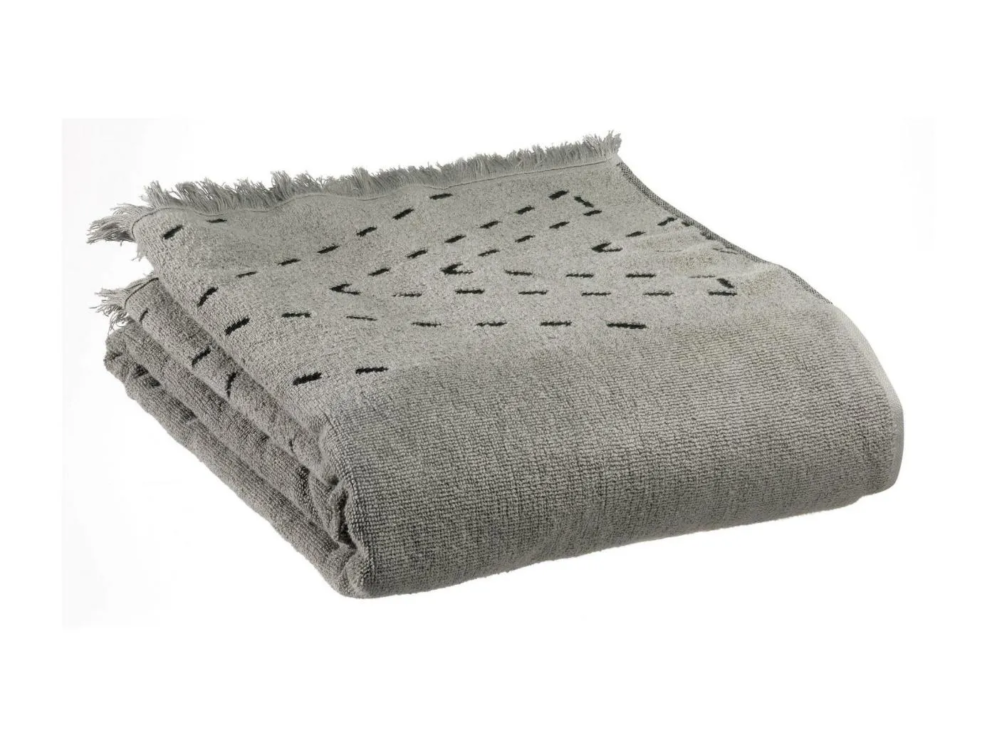Julia Badetuch Grau 90 x 150 cm