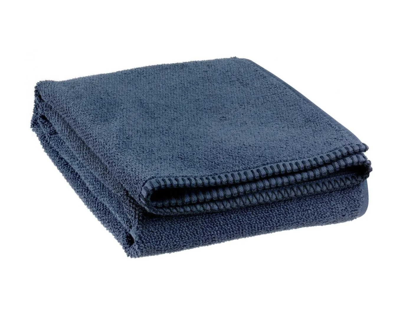 Duschtuch Bora Tintenblau 70 x 130 cm