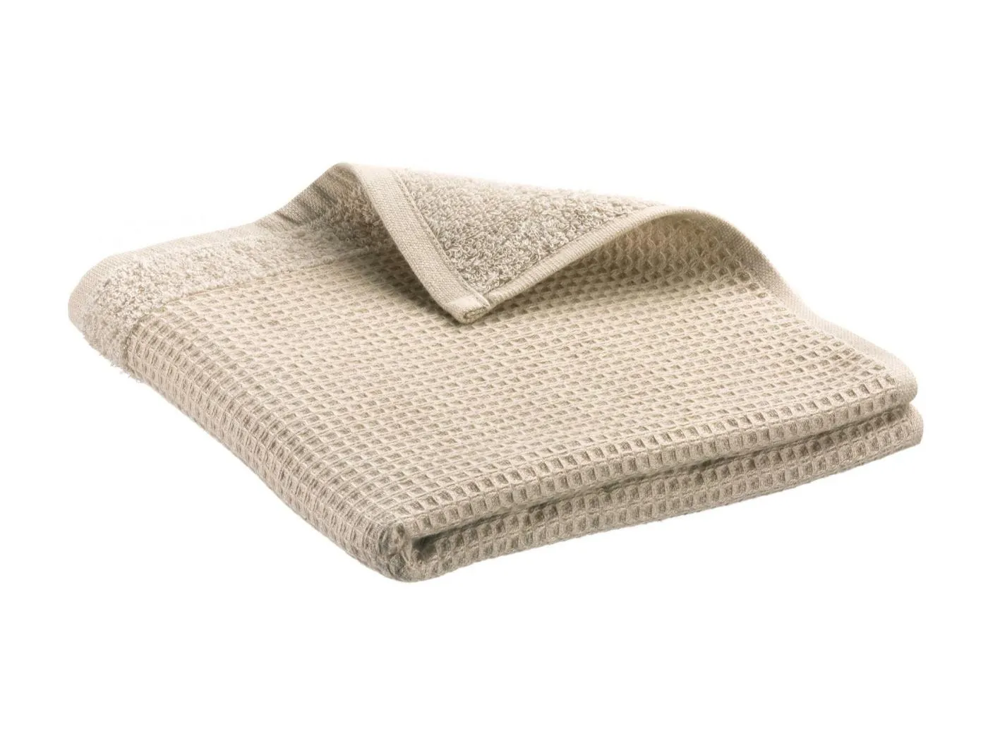 Recyceltes Duschtuch Abby Natur 70 x 130 cm