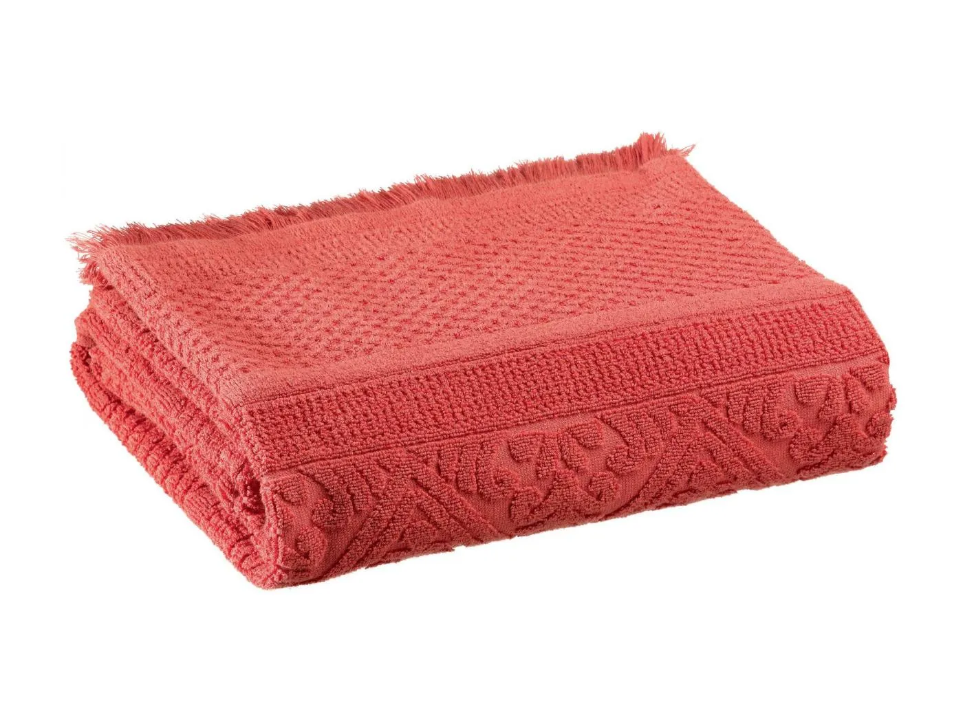 Duschtuch Zoé Ziegelrot 70 x 140 cm