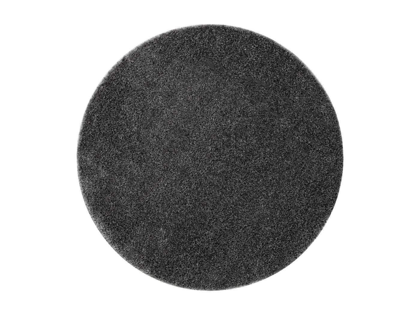 Badteppich SYNERGY Kreis, Glamour, rutschfest, weich – lurex grau cercle 100 cm