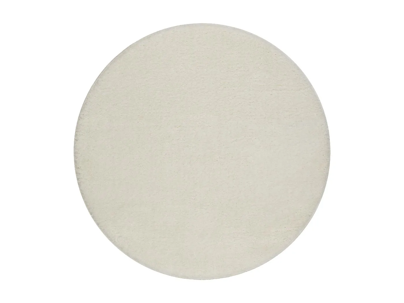 Badteppich SANTA Kreis eben, rutschfest, weich – weiß cercle 100 cm