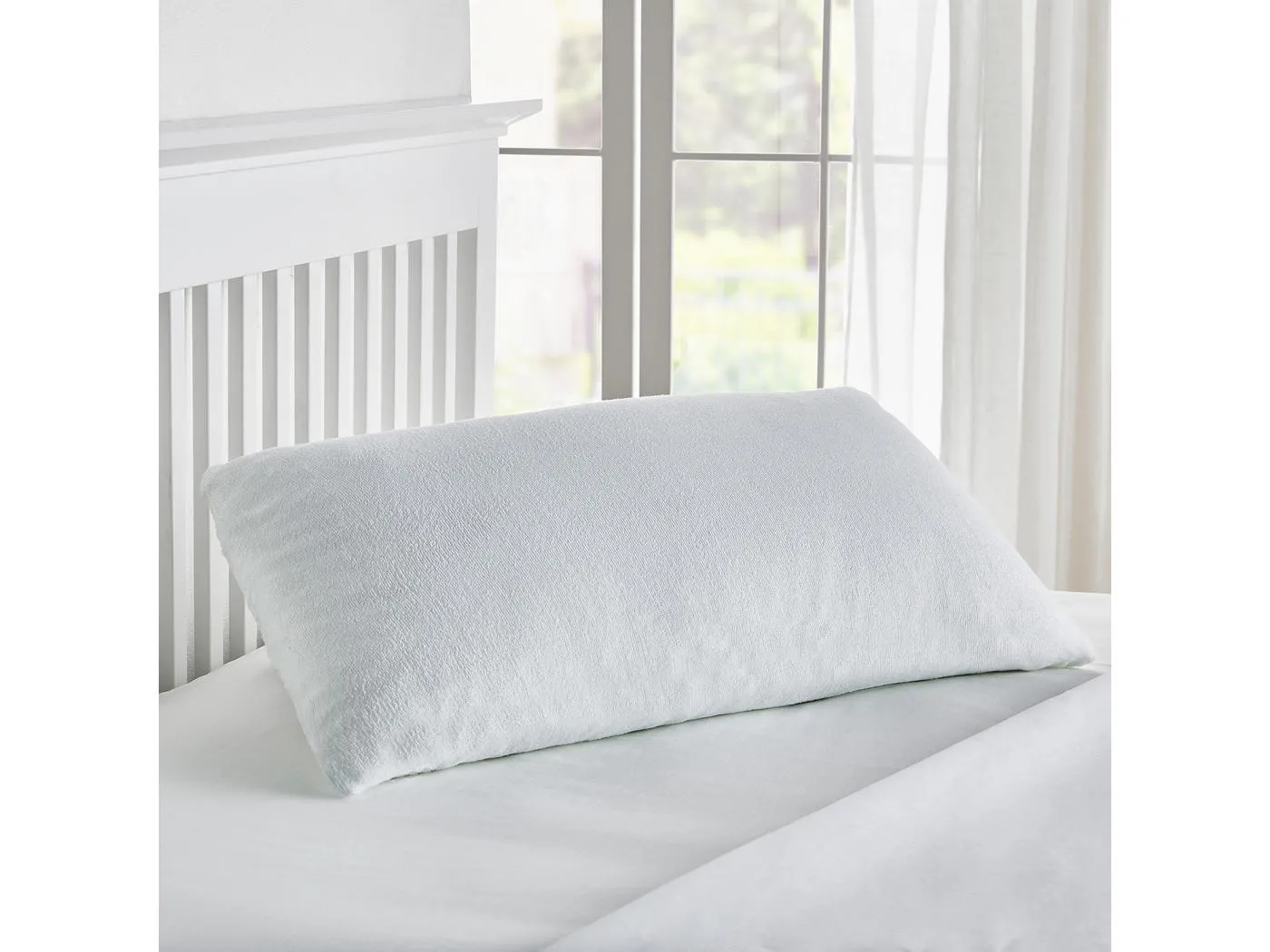 Wasserdichter Anti-Allergie-Frottee-Kissenbezug