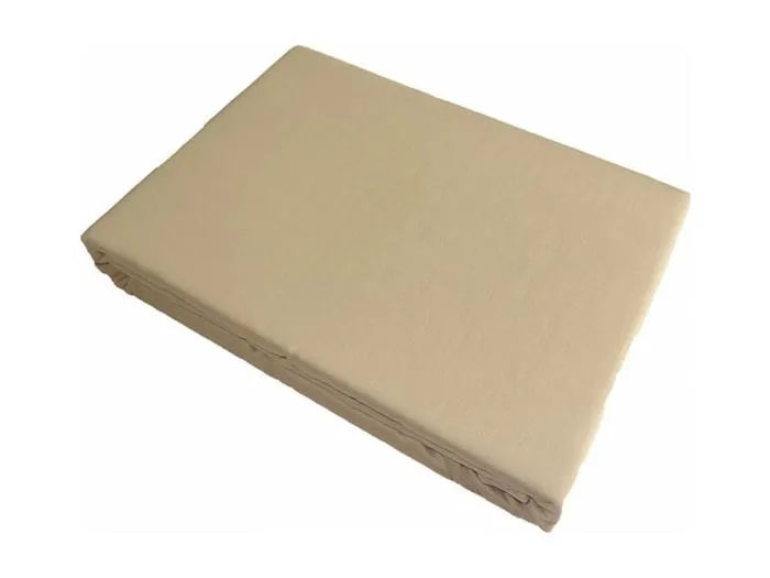 Flachbettlaken für 2 Personen aus Baumwollsatin 270x300 cm