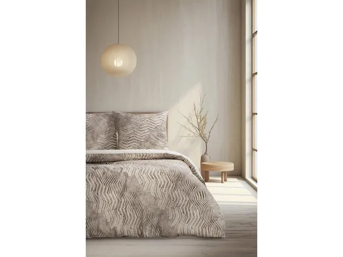 Bettwäschegarnitur 1 Bettbezug 240x220 cm+2 Kopfkissenbez 65x65 cm