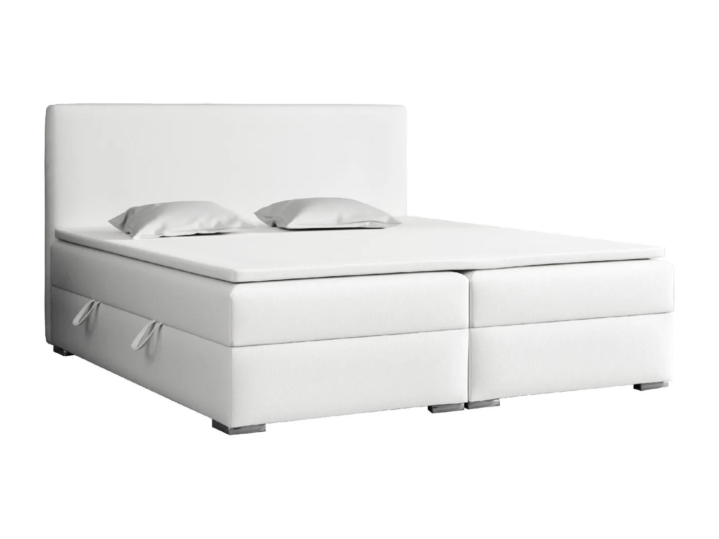 BOXSPRINGBETT mit Bettkästen Laval 160x200 cm, Soft 17 (Weiss)