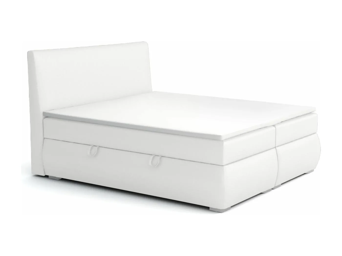 BOXSPRINGBETT mit Bettkästen Buffalo 180x200 cm, Soft 17 (Weiss)