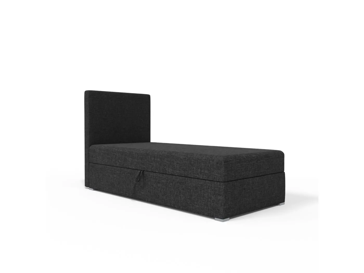 BOXBETT mit Bettkasten Kiberg Mini Basic 100x200 cm, Black