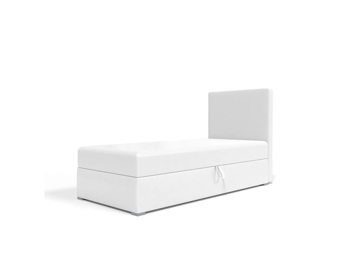 BOXBETT mit Bettkasten Kiberg Mini Basic 100x200 cm, White