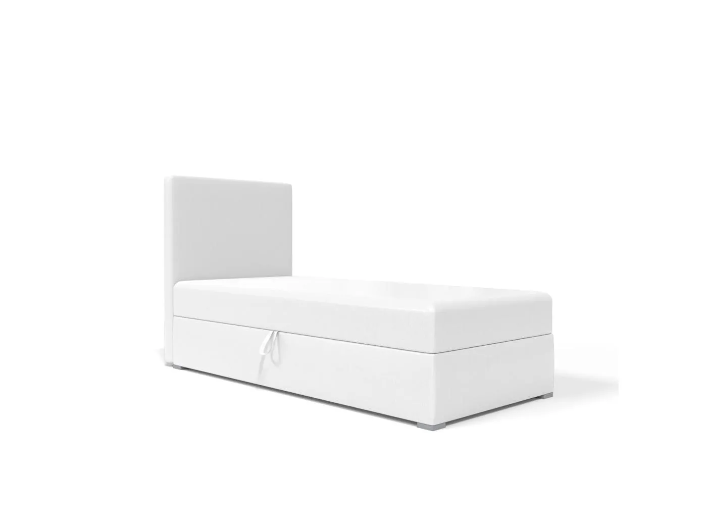 BOXBETT mit Bettkasten Kiberg Mini Basic 90x200 cm, White