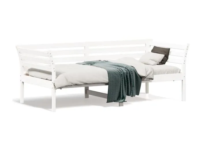 Tagesbett,Sofabett Weiß 90x190 cm Massivholz Kiefer -gkd10409
