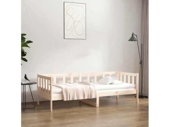 Tagesbett,Sofabett 90x190 cm Massivholz Kiefer -gkd13727