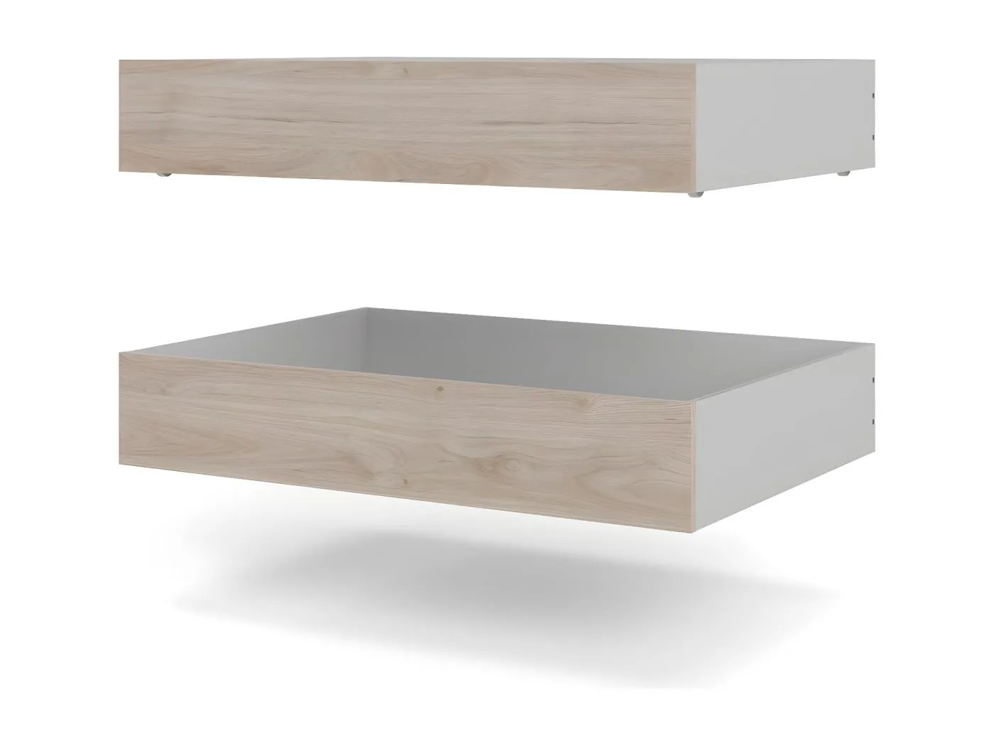 Nada Bettschublade B99 cm 2 Stk. Hickory-Dekor.