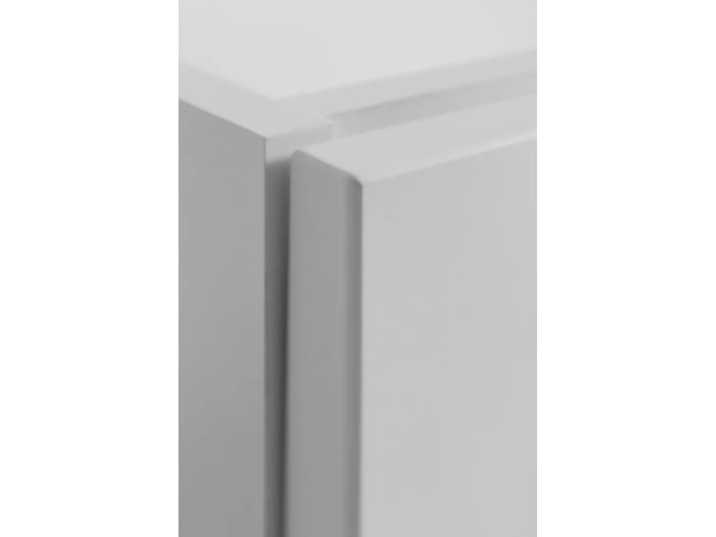 Waschtischunterschrank im klassischen Stil, weiß, 160 (2 x 80) x 57 x 46 cm