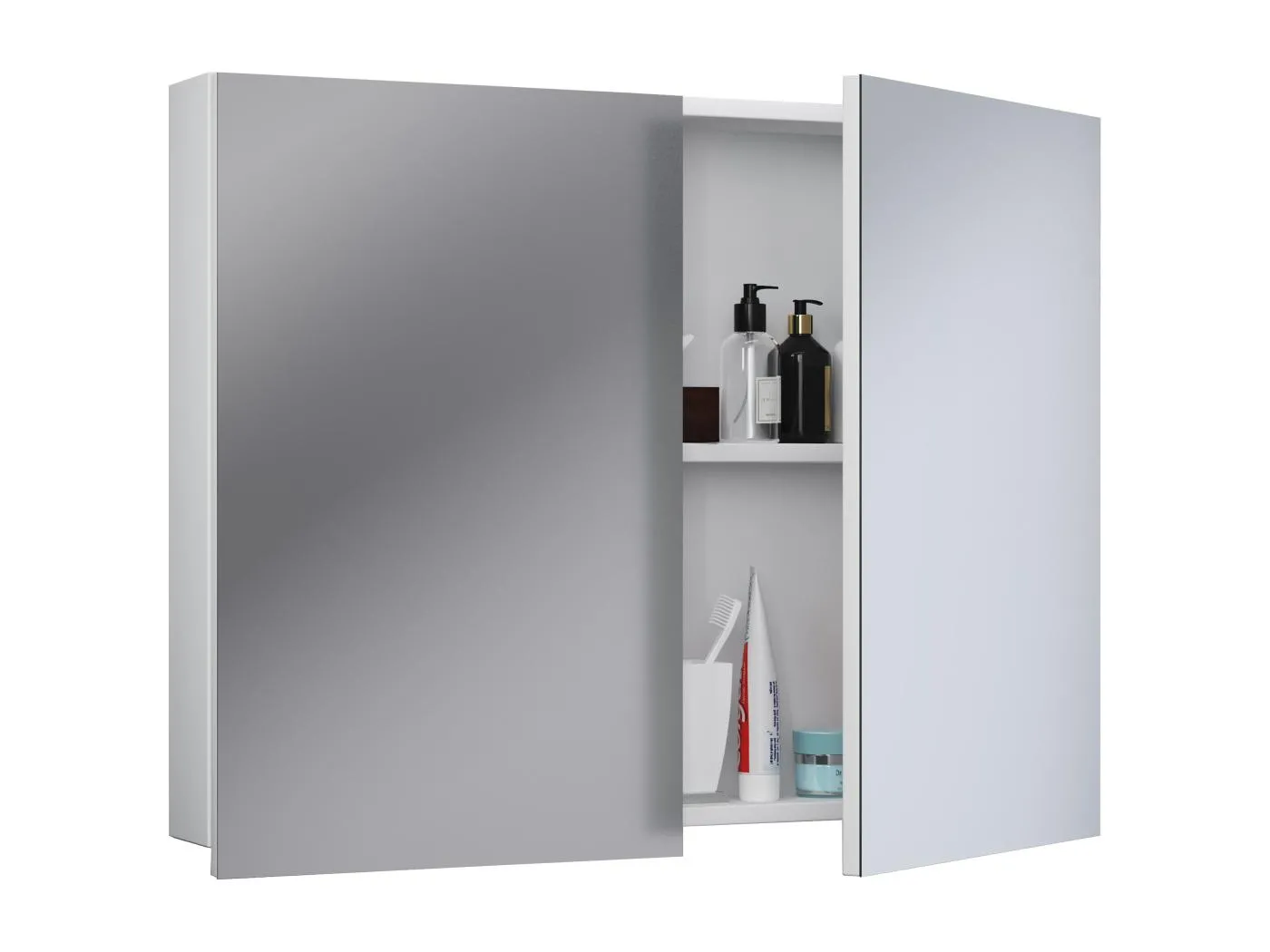 Spiegelschrank Spiegel Badezimmer Badinos 59x60 cm