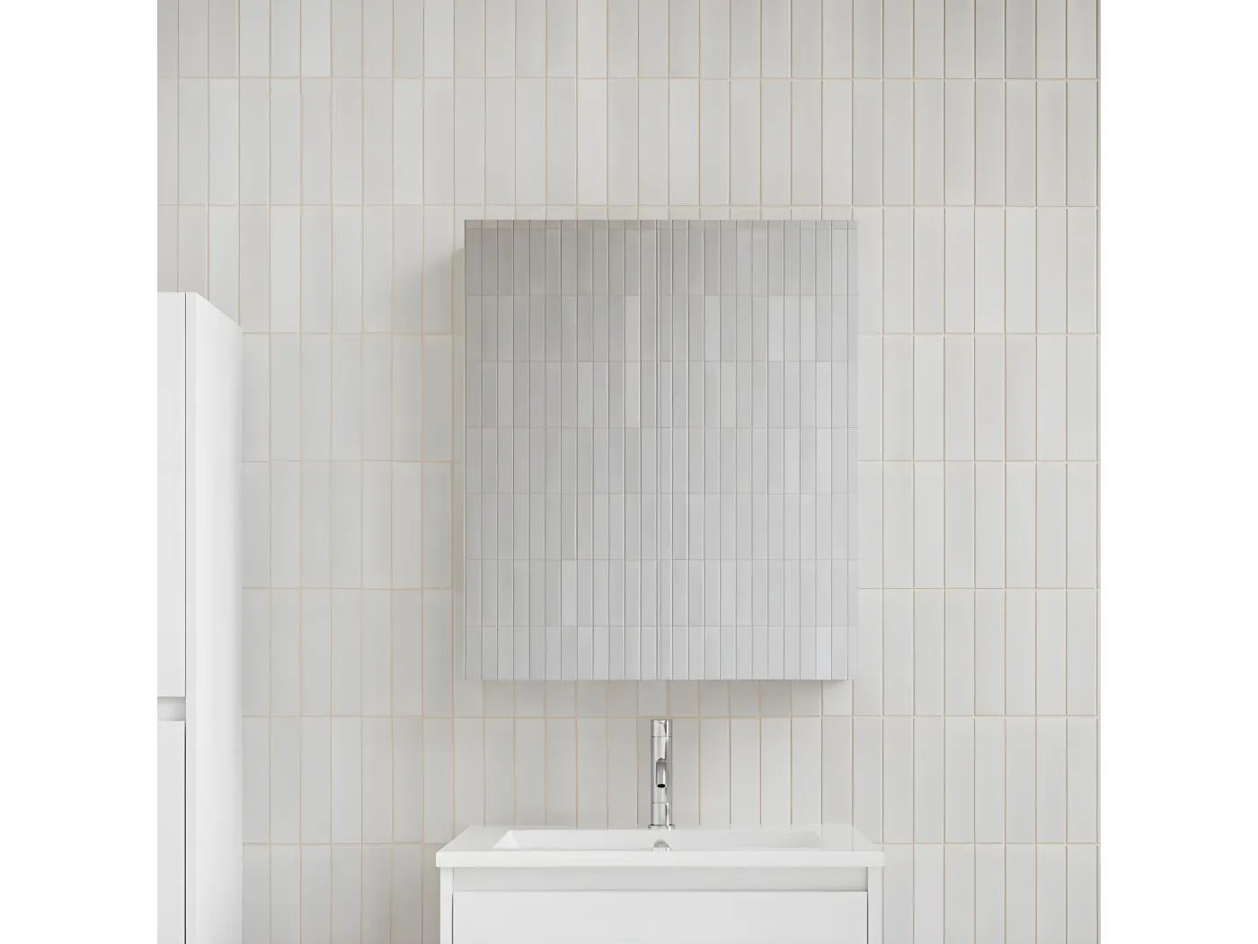 Spiegelschrank FORTINA 60 cm weiß