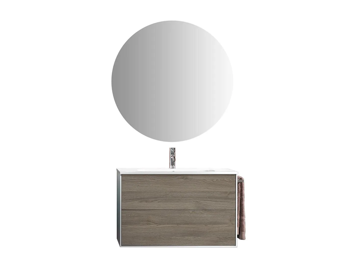 Zusammensetzung 4 Stücke  Eiche asche- IGEA