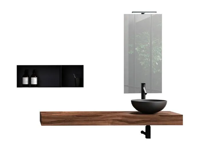 Zusammensetzung 6 Stücke ASTRA Walnuss