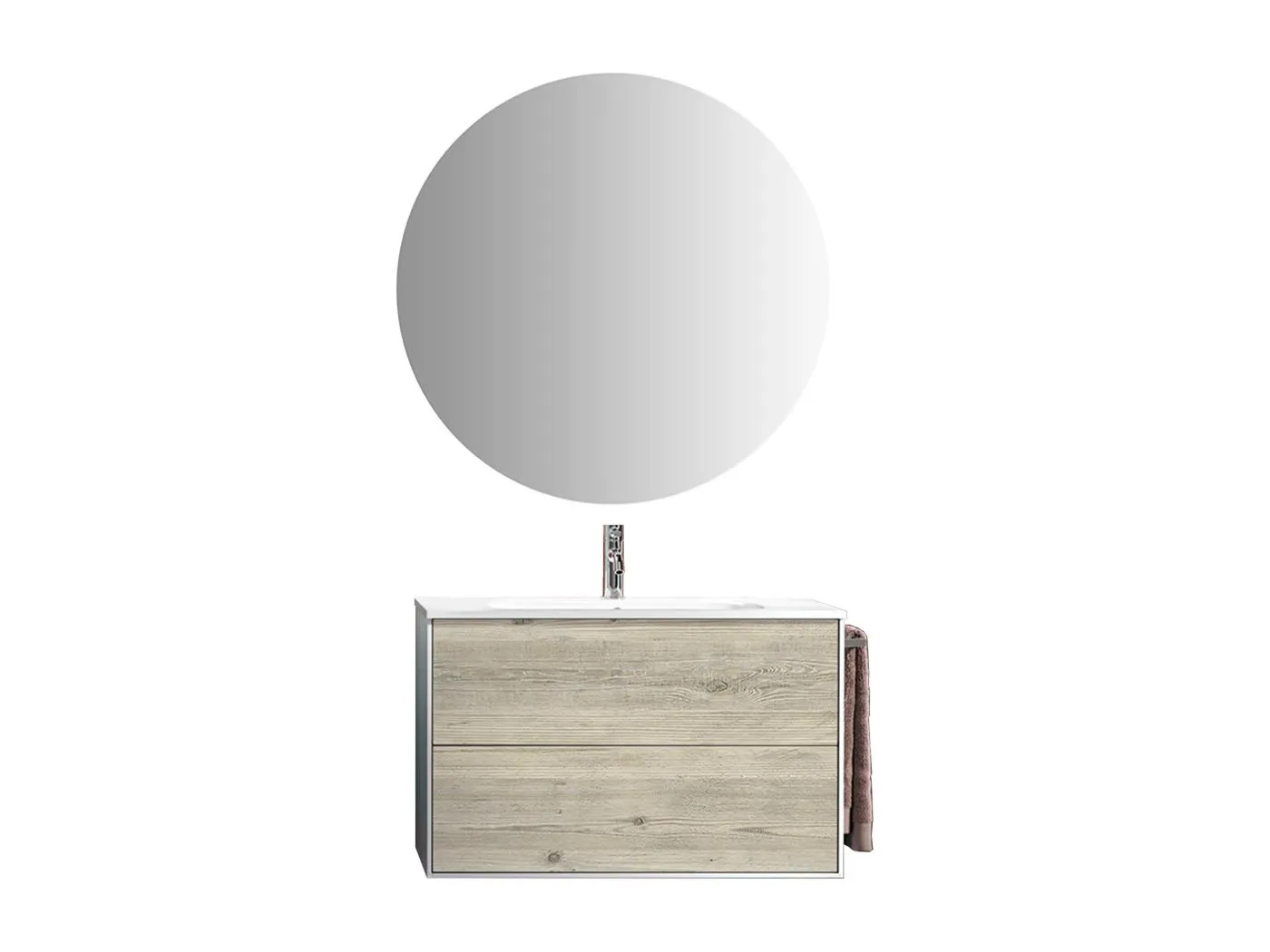 Zusammensetzung 4 Stücke Kiefer Arctic - IGEA