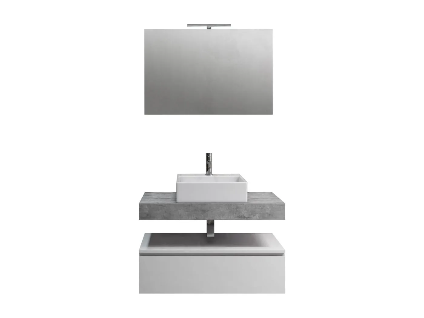 Zusammensetzung 5 Stücke ASTRA Zement / Weiß