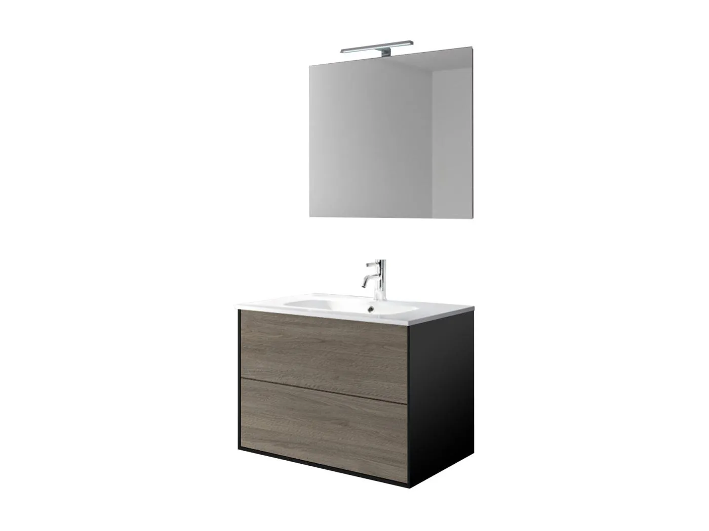 Zusammensetzung 4 Stücke Eiche asche- IGEA