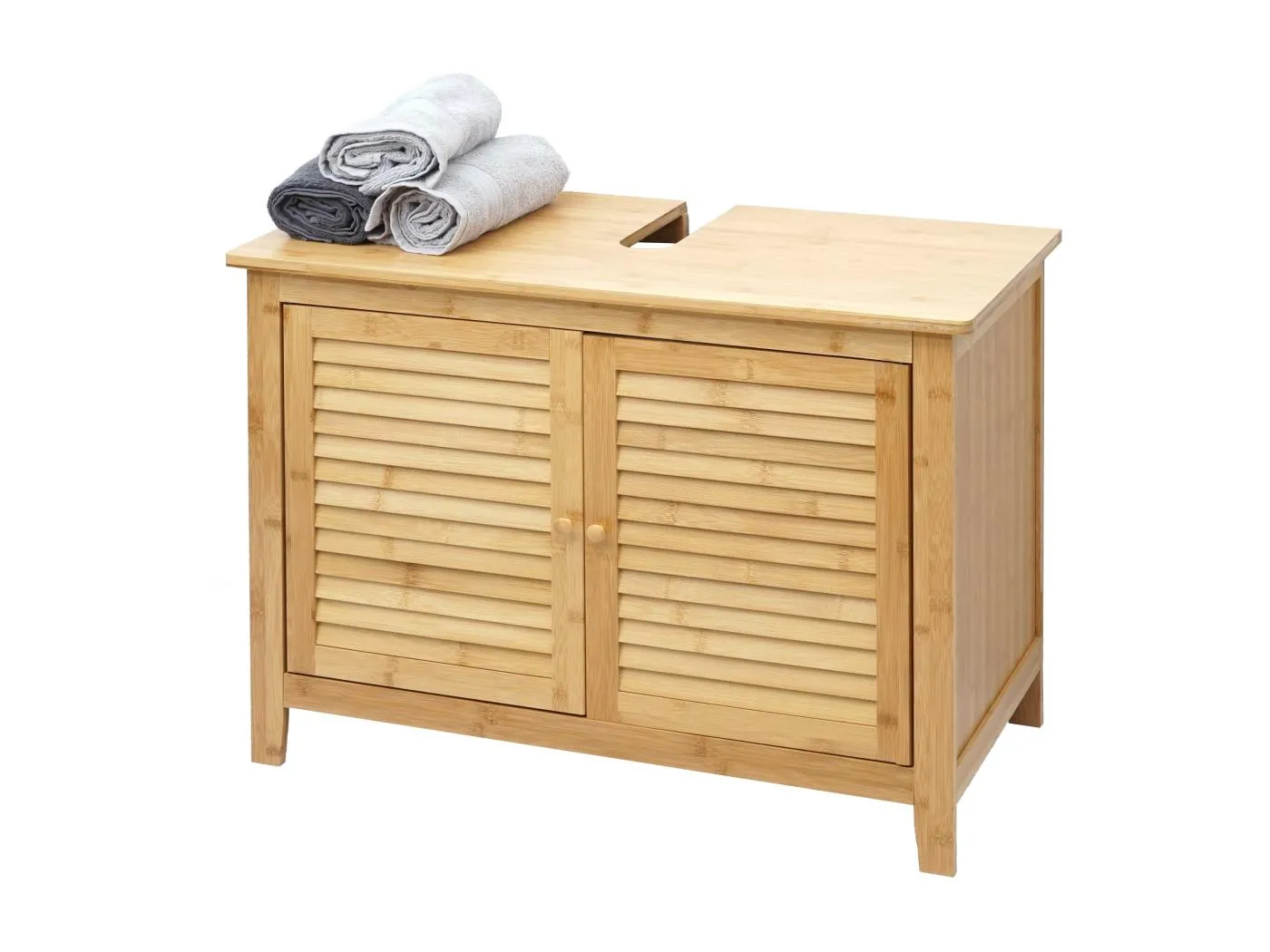 Waschbeckenunterschrank MCW-B18, 60x80x40cm