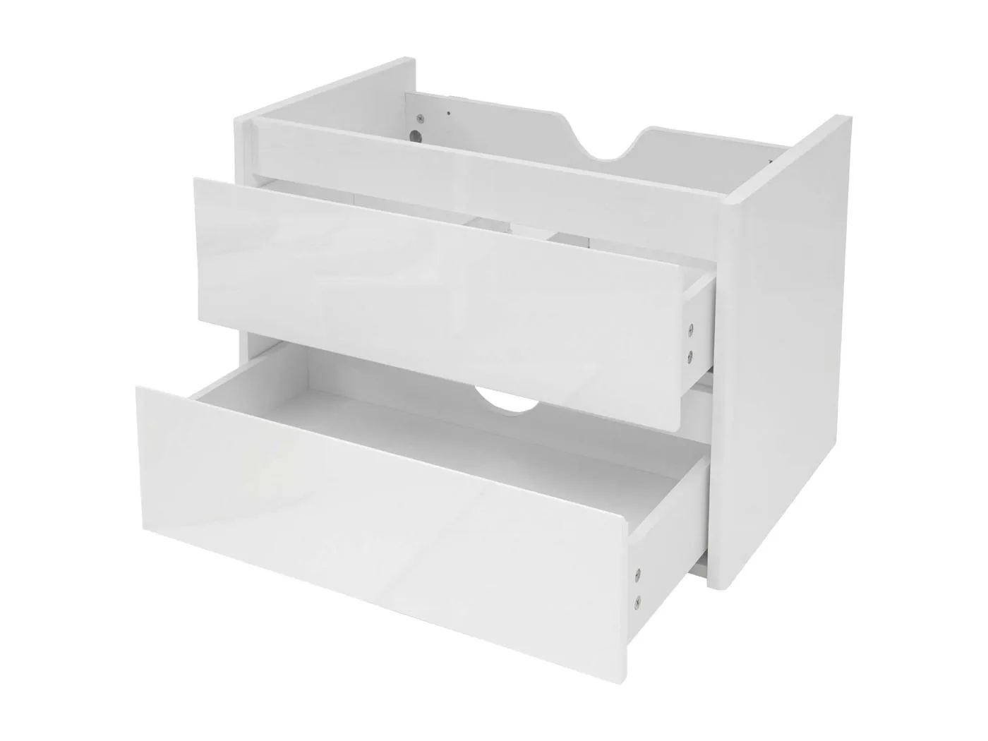 Waschbeckenunterschrank MCW-B19, Weiß