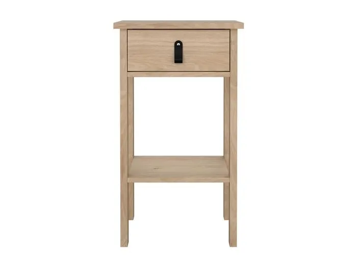 Madrid Nachttisch 1 Schublade, 1 Ablage Eichen-Dekor.