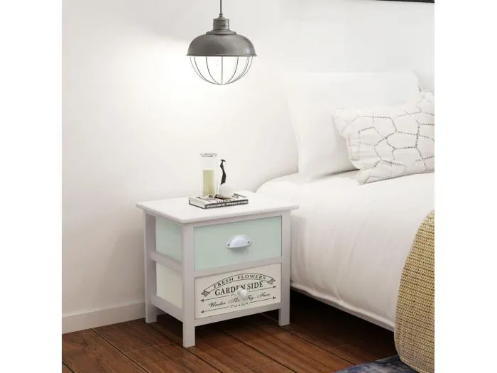 Nachttische Französischer Stil 2er-Set Holz -RN94516