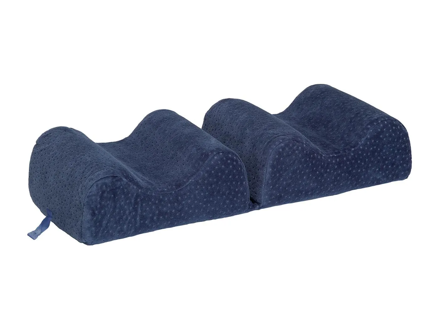 Ergonomisches und faltbares viskoelastisches Kissen zur Entlastung von Beinen und Knien