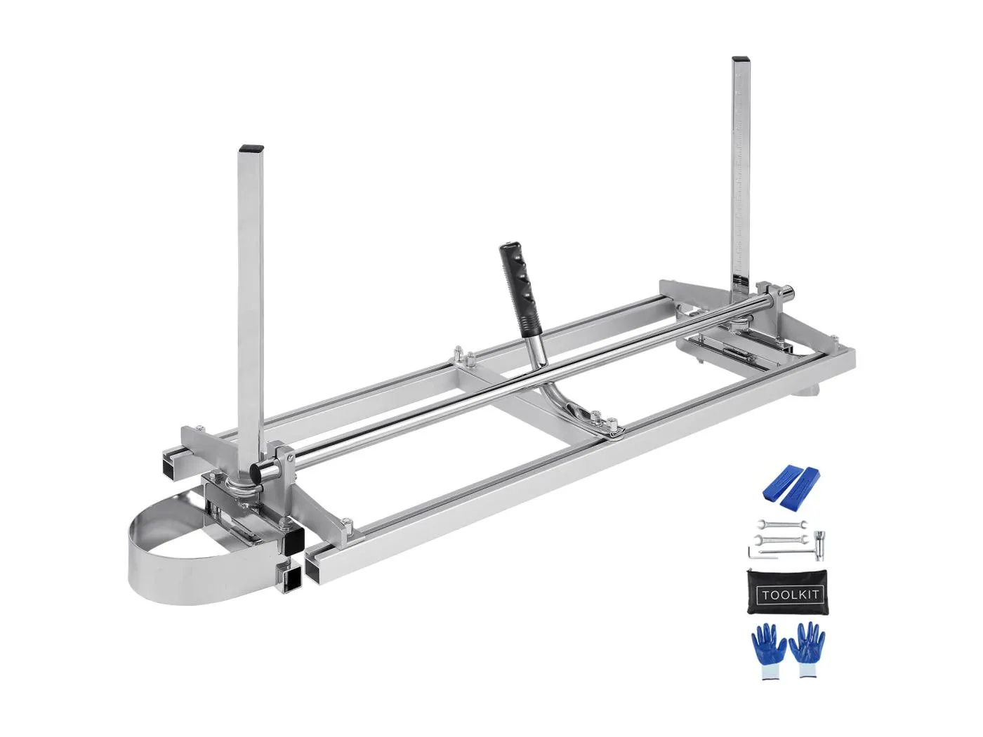 Tragbare Kettensägenmühle SucceBuy, 35.6 -91.4cm Führungsschiene, 5.1-30cm Schnittdicke