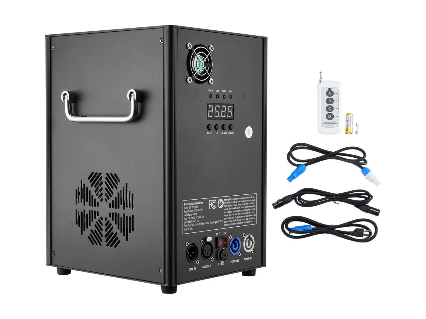 700 W Kaltfunkenmaschine SucceBuy, 2–5 m für DJ- und Hochzeitsveranstaltungen